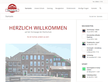 Tablet Screenshot of gs-ebertschule.de